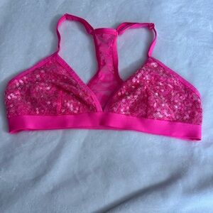 PINK Victoria's Secret Sparkly Pink Bra